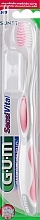 Sensi Vital Toothbrush, soft, white-pink - G.U.M Ultra Soft Toothbrush — photo N1