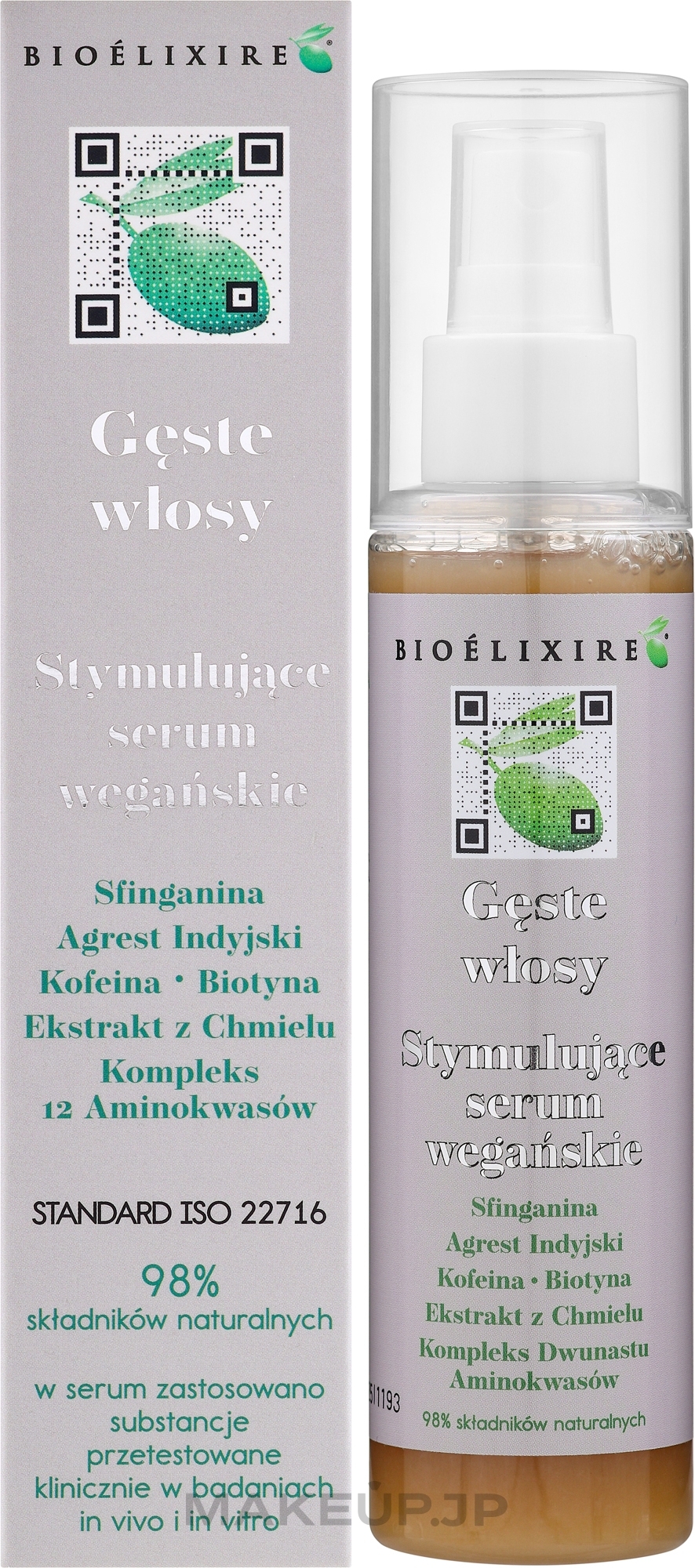 Stimulating Anti Hair Loss Serum for Weak Hair - Bioelixire — photo 150 ml