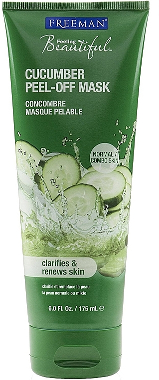 Cleansing Cucumber Face Mask - Freeman Feeling Beautiful Facial Peel-Off Mask Cucumber — photo N3