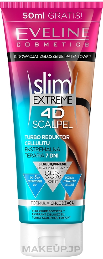 Anti-Cellulite Cream - Eveline Cosmetics Slim Extreme 4D Scalpel — photo 250 ml