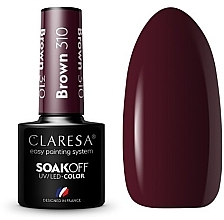 Gel Polish Set #22 - Claresa SoakOff UV/LED Color Gray/Brown (gel/polish/2x5g) — photo N3