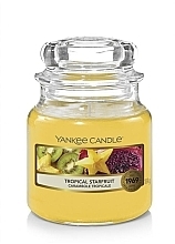 Candle in a Glass Jar - Yankee Candle Tropical Starfruit — photo N3