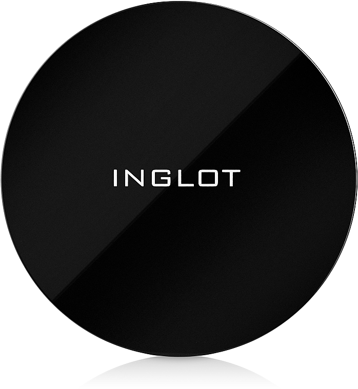 Round Glossy Makeup Case with Mirror - Inglot Freedom System Round Gloss Palette-1 — photo N2