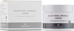 Nourishing Collagen & Black Snail Mucin Cream - The Skin House Black Snail Wrinkle Cream — photo N8