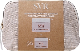 Fragrances, Perfumes, Cosmetics Set in a Cosmetic Bag - SVR (cosm bag/1pc + f/cr/50ml + f/balm/13ml)