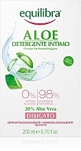 Gentle Gel for Intimate Hygiene - Equilibra Aloe Gentle Cleanser For Personal Hygiene — photo N4