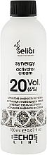 Fragrances, Perfumes, Cosmetics Cream Activator - Echosline Seliar Synergic Cream Activator 20 vol (6%)