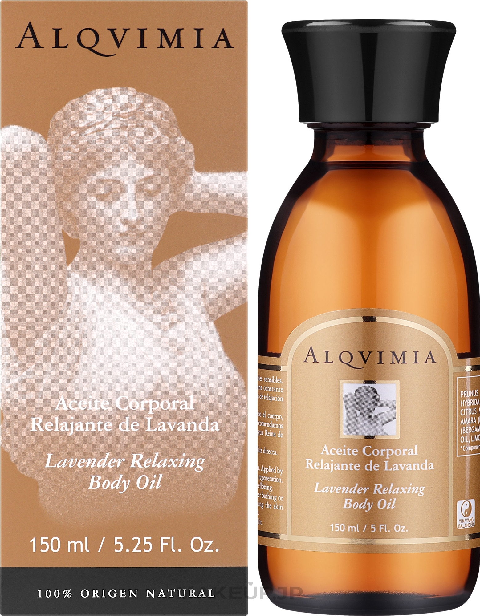 Relaxing Lavender Body Oil - Alqvimia Lavender Relaxing Body Oil — photo 150 ml