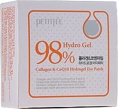 Fragrances, Perfumes, Cosmetics Collagen and Coenzyme Hydrogel Eye Patches - Petitfee & Koelf Collagen & Co Q10 Hydrogel Eye Patch