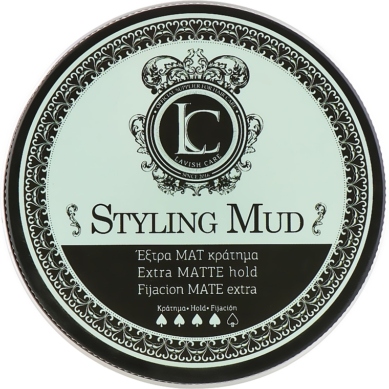 Men Strong Hold Matte Clay - Lavish Care Styling Mud Extra Matte Hold — photo N1