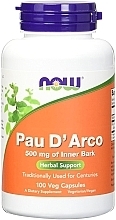 Fragrances, Perfumes, Cosmetics Capsules "Ant Tree Bark" 500 mg - Now Foods Pau D'Arco