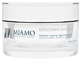 Fragrances, Perfumes, Cosmetics Repairing Face Cream - Miamo Longevity Plus Restructuring 24H Cream