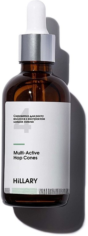 Hair Growth Serum with Hop Cones Extract "Multiactive Complex" - Hillary Multi-active Hop Cones — photo N4