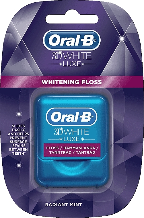 Floss - Oral-B 3D White Luxe Floss — photo N1