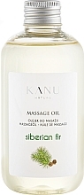 Fragrances, Perfumes, Cosmetics Massage Oil "Siberian Fir" - Kanu Nature Siberian Fir Massage Oil