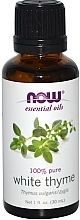 Fragrances, Perfumes, Cosmetics White Thyme Essential Oil - Now Foods Essential Oils 100% Pure White Thyme