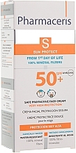 Protection Cream - Pharmaceris S Safe Protective Face Cream SPF50+ — photo N3