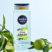 Shower Gel - Nivea Men Citrus Smash Shower Gel — photo N10