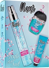 Fragrances, Perfumes, Cosmetics Set - Nani Wind Of South Body Care Gift Set (b/mist/75ml + h/cr/30ml + h/gel/30ml)