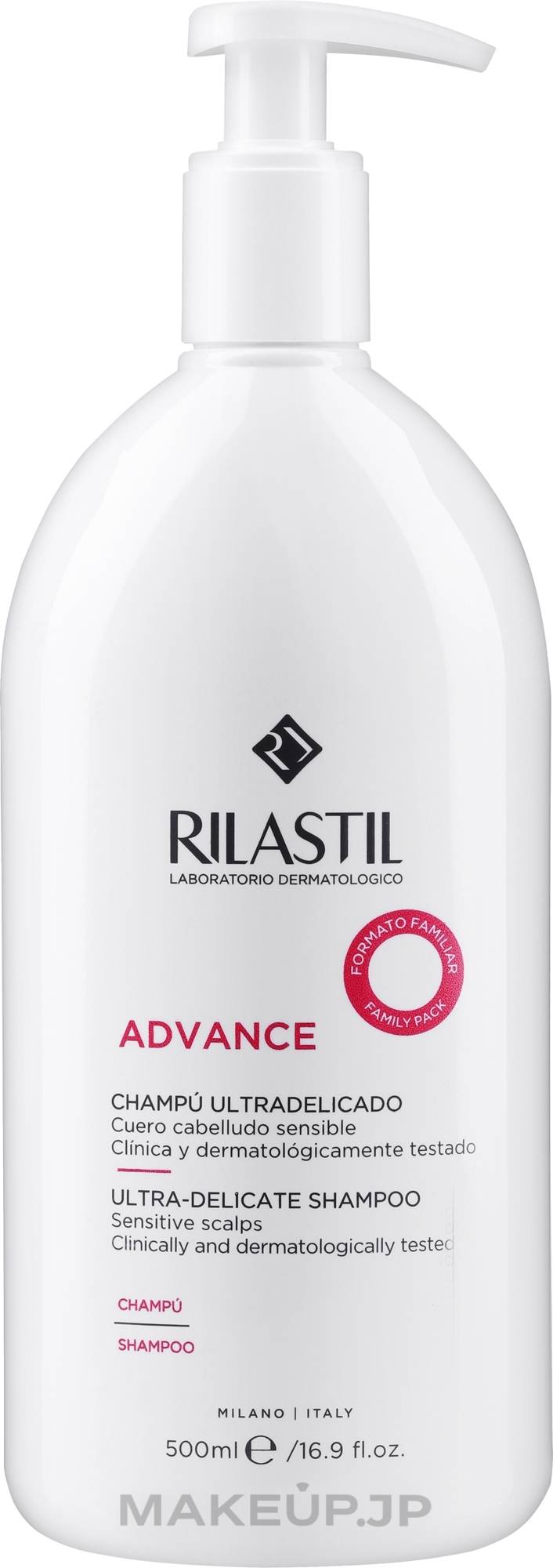 Ultra-Delicate Shampoo - Cumlaude Rilastil Advance Ultradelicated Shampoo — photo 500 ml
