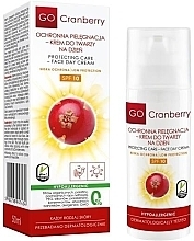 Fragrances, Perfumes, Cosmetics Face Sunscreen - GoCranberry Protecting Care Face Day Cream SPF 10