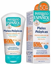 Fragrances, Perfumes, Cosmetics Atopic Skin Sunscreen - Instituto Espanol Atopic Skin Sun Protection Cream SPF50