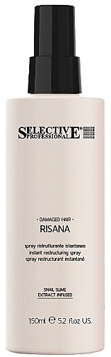 Biphase Hair Spray - Selective Professional Risana Instant Restructuring Spray — photo N1