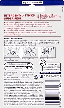 Interdental Brushes, 0,5 mm, red - Dontodent Interdental-Sticks ISO 2 — photo N2