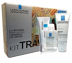 Fragrances, Perfumes, Cosmetics Set - La Roche-Posay Kit Travel (water/100ml + balm/40ml + b/milk/75ml)