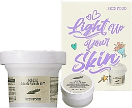 Fragrances, Perfumes, Cosmetics Set - Skinfood Rice Mask Wash Off Set