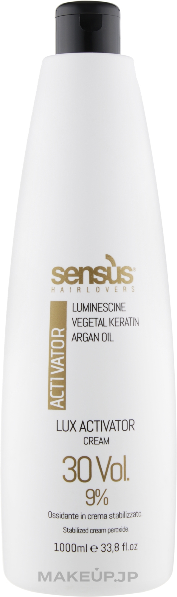 Stabilizing Oxidizing Cream 9% - Sensus Lux Activator Cream 30 Vol — photo 1000 ml