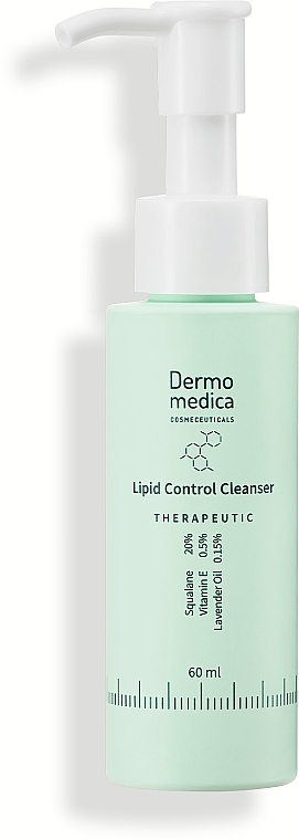 Cleansing Oil with Vitamin E & Lavender Oil - Dermomedica Therapeutic Lipid Control Cleanser — photo N2