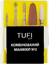 Fragrances, Perfumes, Cosmetics Nail Brill Bit Set #2 - Tufi Profi