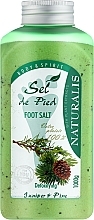 Fragrances, Perfumes, Cosmetics Foot Salt Bath - Naturalis Sel de Pied Juniper And Pine Foot Salt