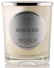 Fragrances, Perfumes, Cosmetics Nicolai Parfumeur Createur Musc Blanc - Perfumed Candle