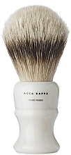 Shaving Brush - Acca Kappa Shaving Brush Pure Silver Badger — photo N3