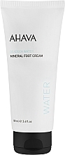 Fragrances, Perfumes, Cosmetics Mineral Foot Cream - Ahava Deadsea Water Mineral Foot Cream (tester)