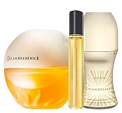 Fragrances, Perfumes, Cosmetics Avon Incandessence - Set (edp/50ml + edp/10ml + deo/roll/50ml)