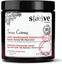 Fragrances, Perfumes, Cosmetics Energizing and Nourishing Body Cream - Saeve Tonus Citrus Creme Nourrissante Dynamisante