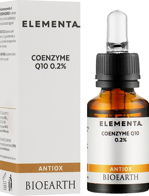 Coenzyme Q10 0.2% Concentrated Solution - Bioearth Elementa Antiox Coenzyme Q10 0.2% — photo N2