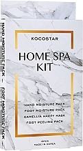 Fragrances, Perfumes, Cosmetics Set - Kocostar Home Spa Kit (f/mask/25ml + foot/peeling/40ml + foot/mask/14ml + h/mask/14ml)