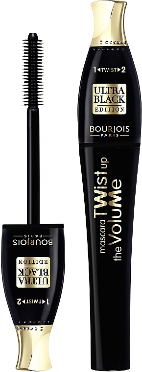 Lash Mascara - Bourjois Mascara Twist Up The Volume Ultra Black Edition — photo N2