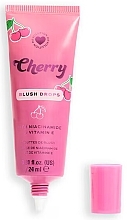 Liquid Blush - I Heart Revolution Cherry Blush Tinted Glow Drops — photo N1