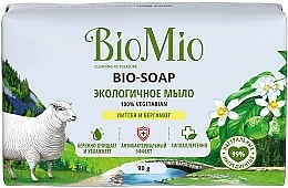 Fragrances, Perfumes, Cosmetics Eco Toilet Soap with Litsea Kubeba & Bergamot Essential Oils - BioMio Bio-Soap