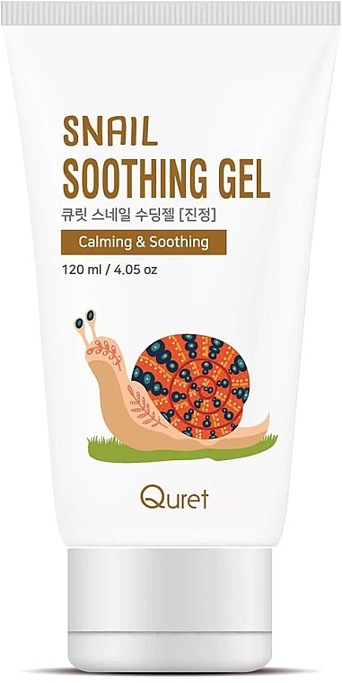 Soothing Face & Body Gel - Quret Snail Soothing Gel — photo N1