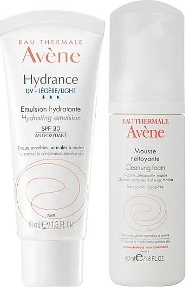 Set - Avene Hydrance (emuls/40ml + cleans/foam/50ml) — photo N2
