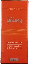 Fragrances, Perfumes, Cosmetics Mimic Wrinkles Serum - Christina Forever Young Absolute Fix (sample)