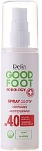 Fragrances, Perfumes, Cosmetics Foot Deodorant Spray - Delia Good Foot Deodorant Spray