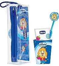 Fragrances, Perfumes, Cosmetics Oral Care Set, blue - Chicco Blue Oral Hygiene Set