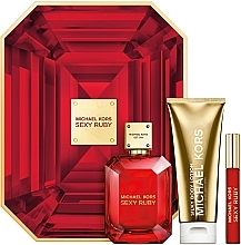 Fragrances, Perfumes, Cosmetics Michael Kors Sexy Ruby - Set (edp/100ml + b/lot/100ml + edp/10ml)